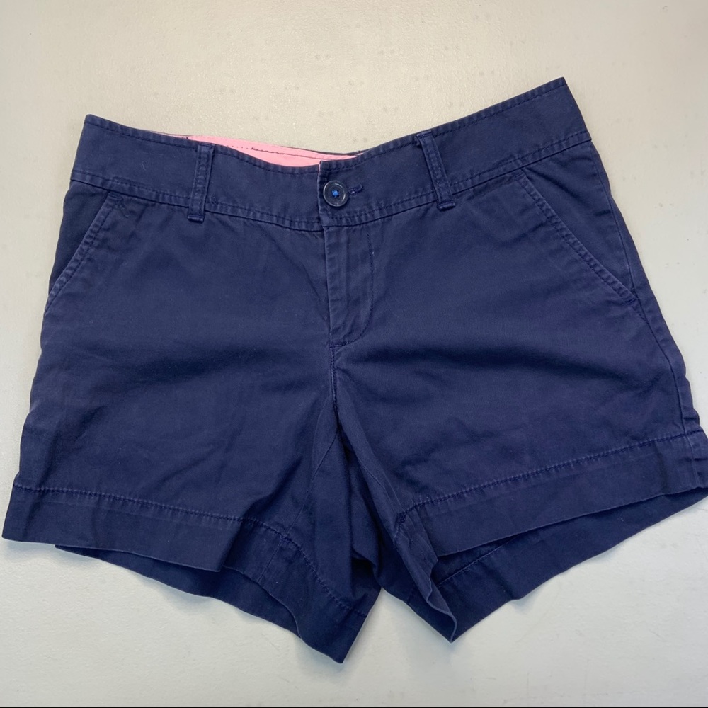 Lilly Pulitzer Navy Blue Chino Shorts
